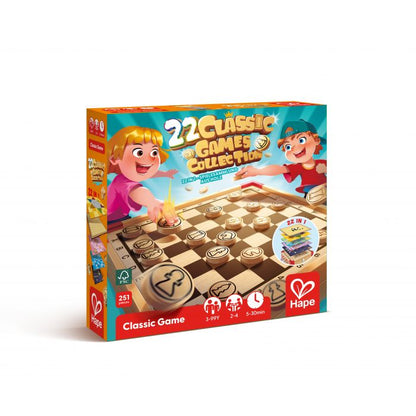 22 Jeux Classiques en Bois