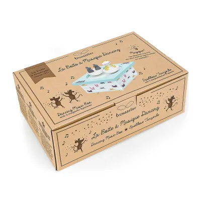 Boite à musique Dancing Chat & Souris