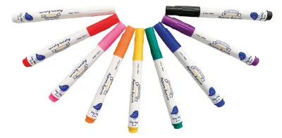 9 Wishy Washy Feutres colorés