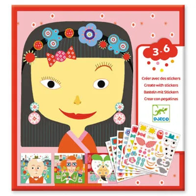 Créer avec des stickers Tous différents