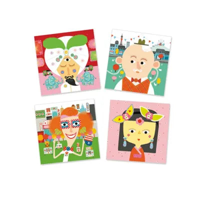Créer avec des stickers Tous différents
