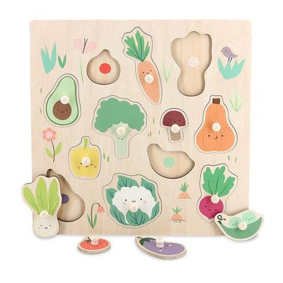 Puzzle - Les légumes du jardin