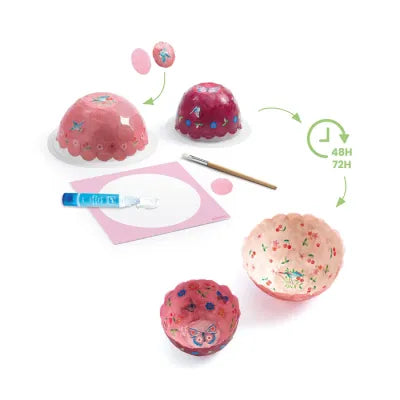 DIY - Coupelles de papier Dans les airs