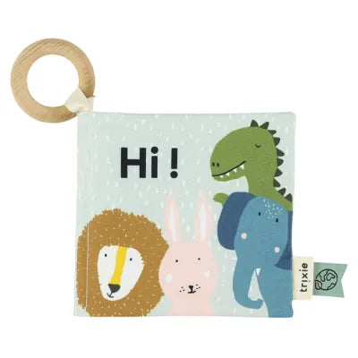 Livre en tissu 4 animaux