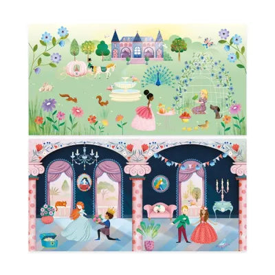 Histoires de stickers La vie au château