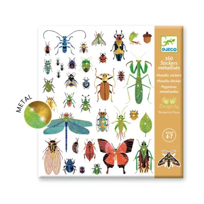 Stickers métallisés Insectes