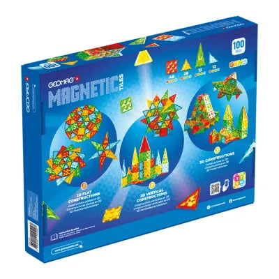 Magnetic Tiles Gems 100 Pezzi