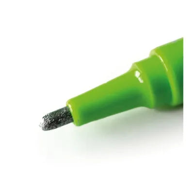 6 stylos argent contour
