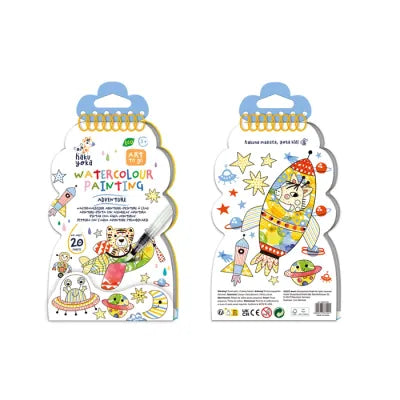 Livre de coloriage à l'eau Aventure