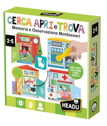 Cerca, Apri e Trova Montessori (Version italienne)