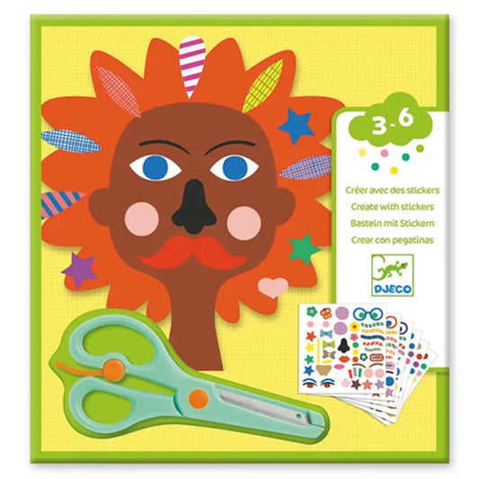 Créer avec des stickers Coiffeurs