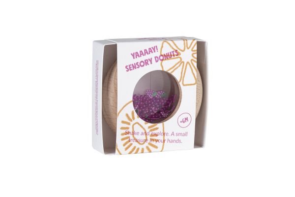 Donut sensoriel - Raisin