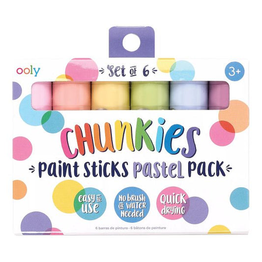 Bâtons de peinture Chunkies - Pastel