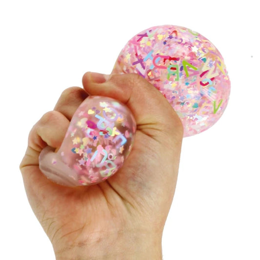 ABC Glitter Ball