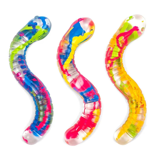 Serpent Squishy coloré