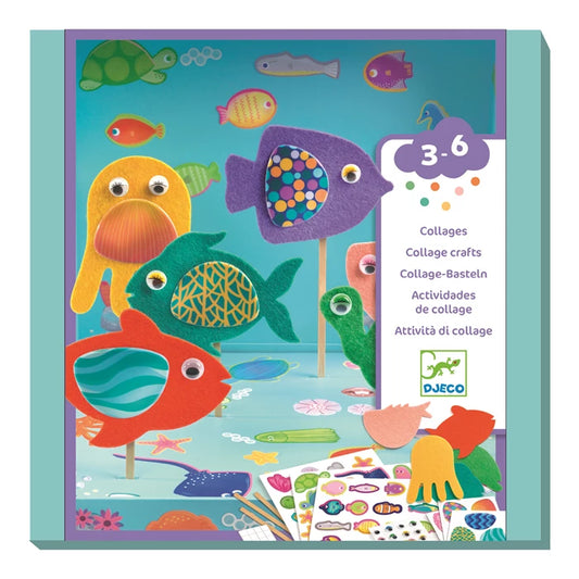 Collages Joyeux aquarium