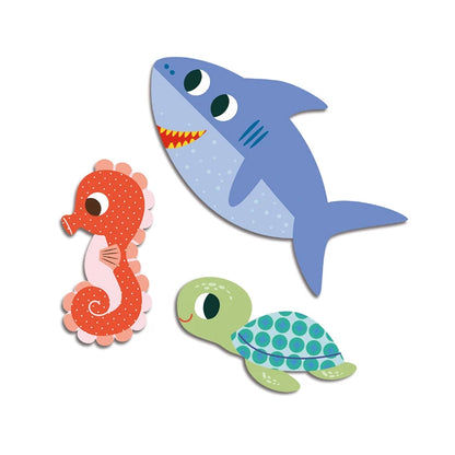 Stickers pour les petits - Animaux de la mer