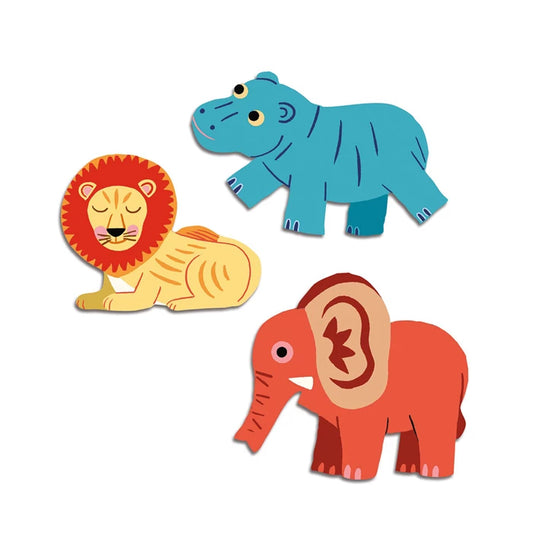 Stickers pour les petits - Animaux de la savane