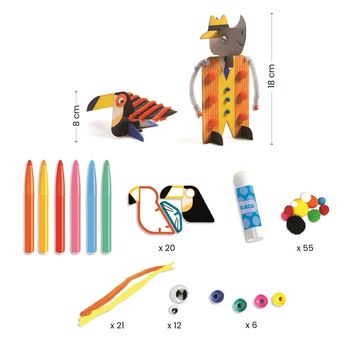 Coffret d'activités savane