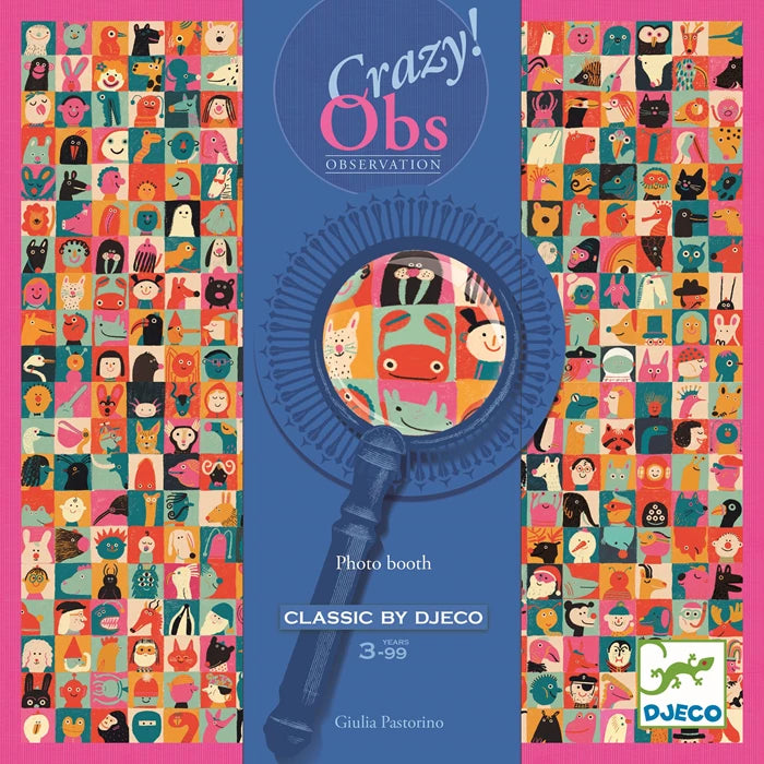 Beobachtungs- & Schnelligkeitsspiel – Crazy Observation Photo Booth