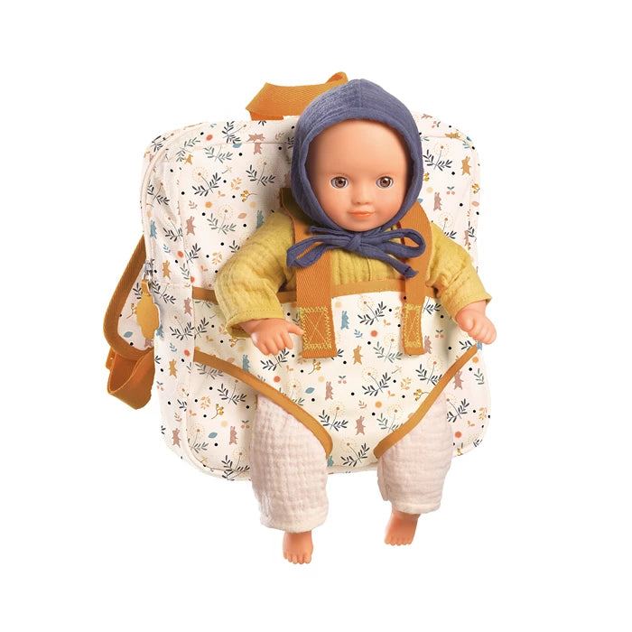 Sac à dos porte-bébé/doudou