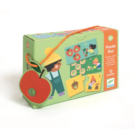 Duo-Puzzles Erste Zahlen