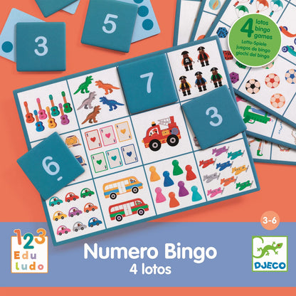 Eduludo Nummern-Bingo