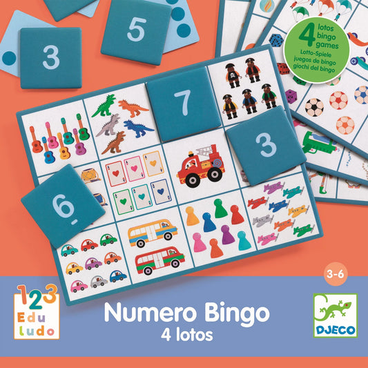 Eduludo Numero Bingo