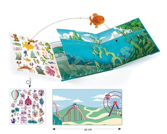 Histoires de stickers Les aventures en mer