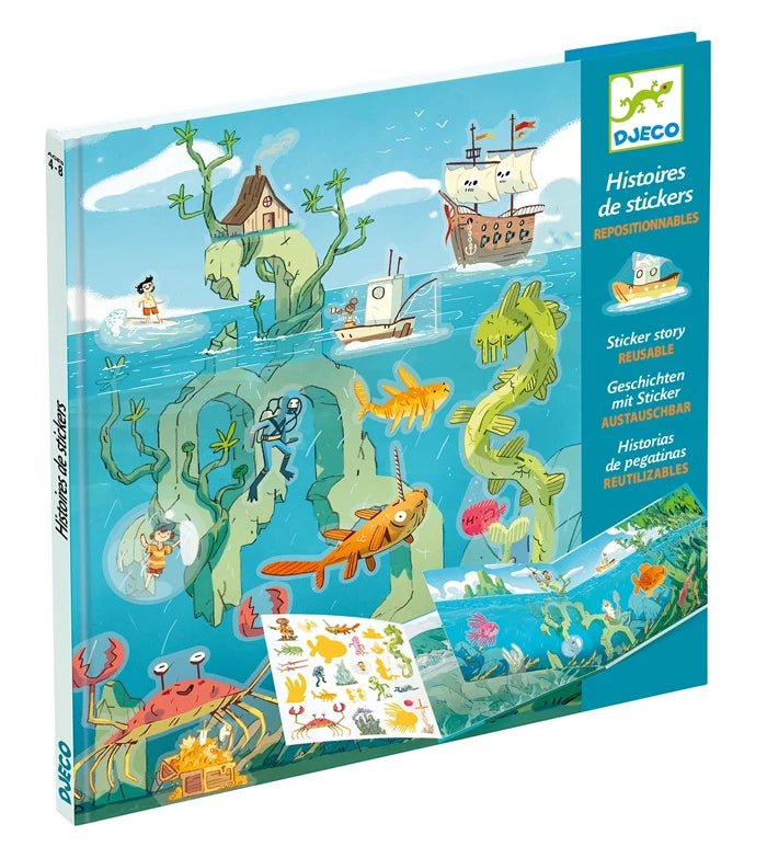 Histoires de stickers Les aventures en mer