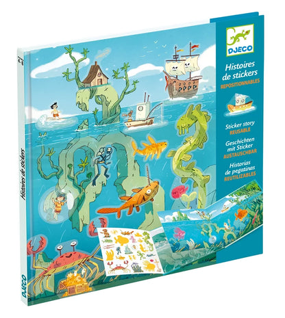Histoires de stickers Les aventures en mer