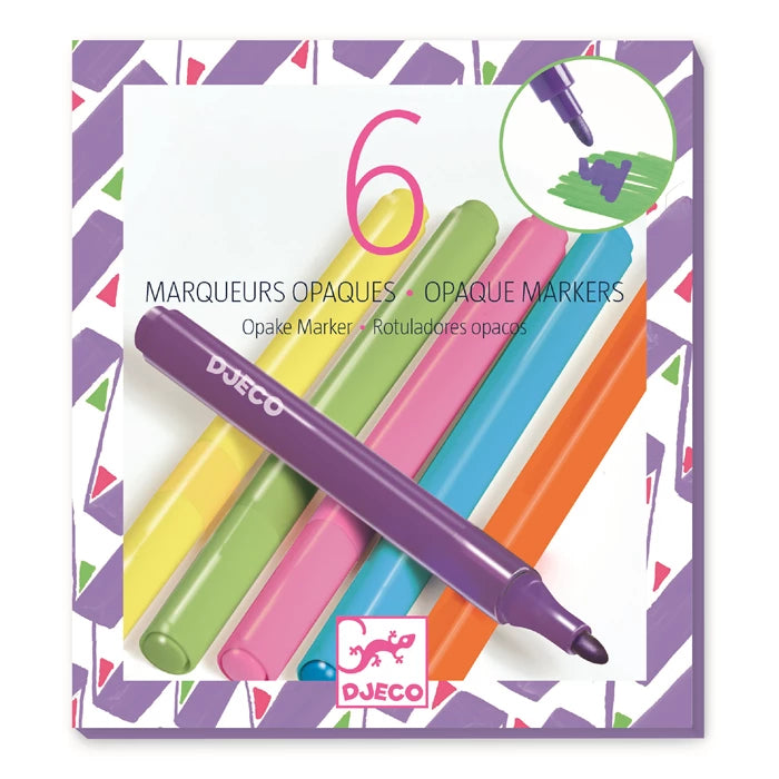 6 Feutres Années 80