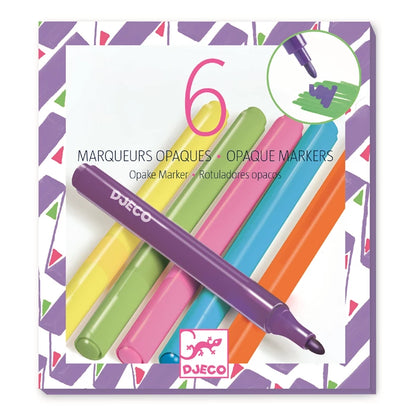 6 Feutres Années 80