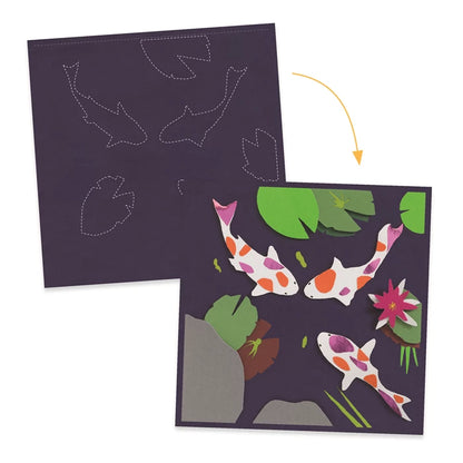 Tableaux 3D Au bord de l'eau