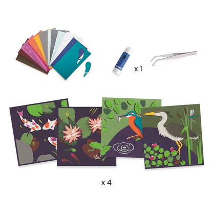 Tableaux 3D Au bord de l'eau