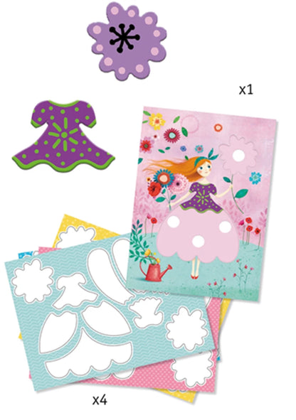 Feutres Magiques Les jolies robes de Marie