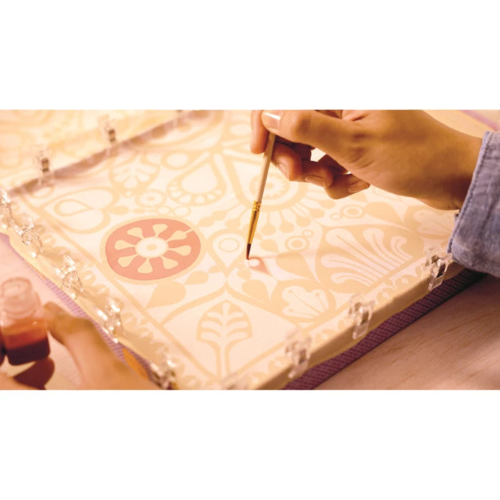 Atelier 11, Peinture sur soie