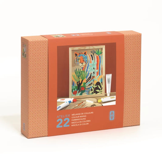 Atelier 22, Mélange de couleurs