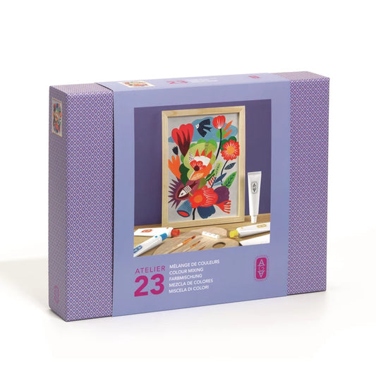 Atelier 23, Mélange de couleurs