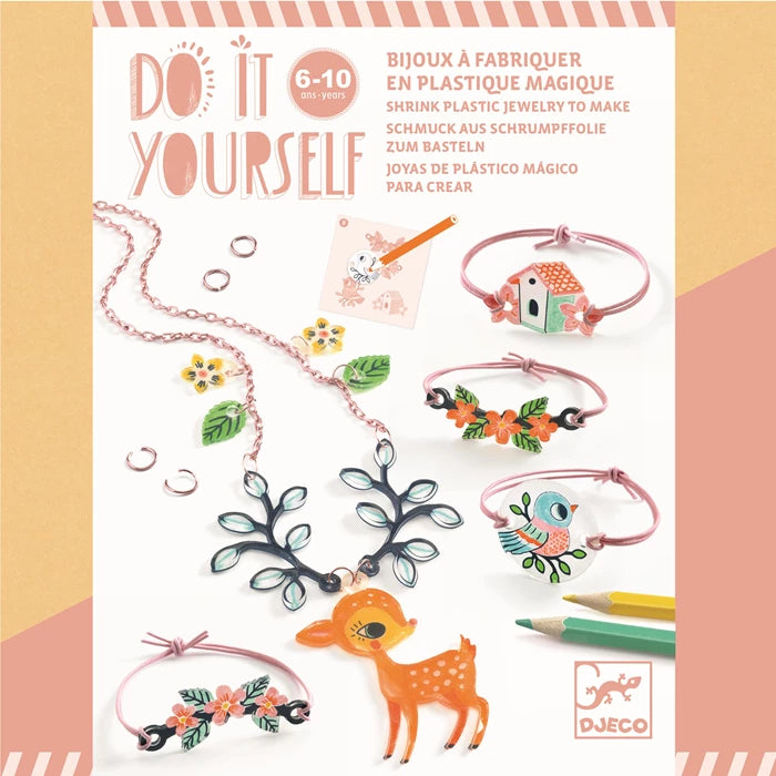 DIY - bijoux en plastique rétractable animaux