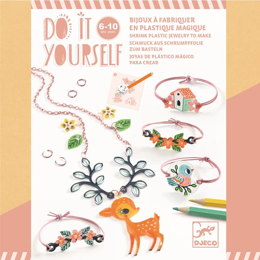 DIY - bijoux en plastique rétractable animaux