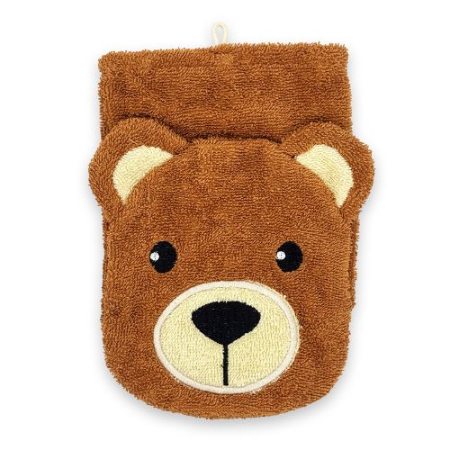 Bio-Waschlappen Bär