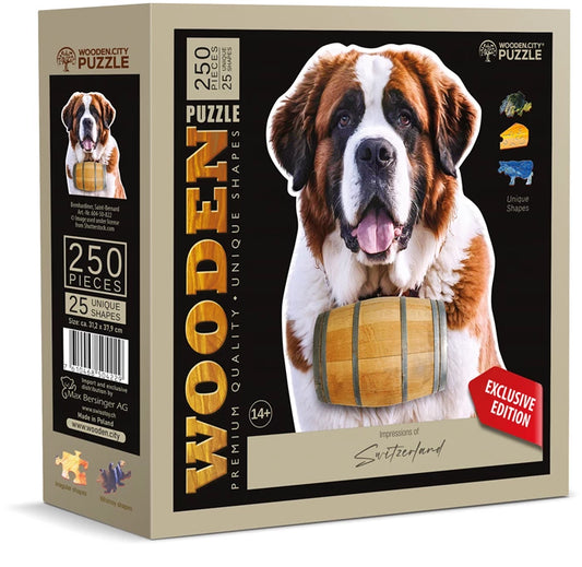 Puzzle in legno San Bernardo