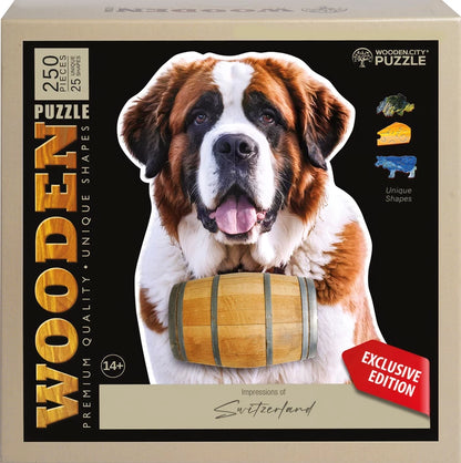 Puzzle en bois Saint-Bernard