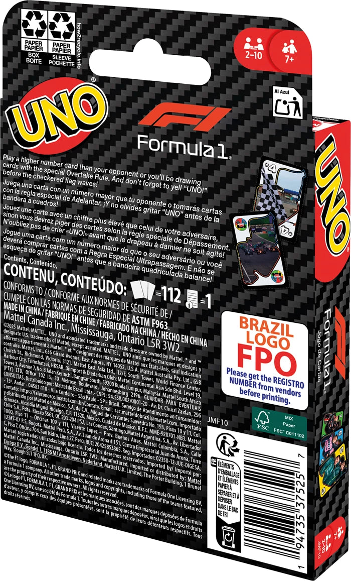 UNO Formel 1
