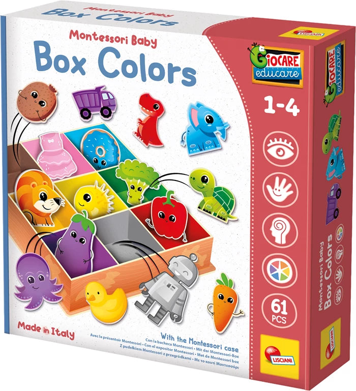 Montessori Babybox Farben