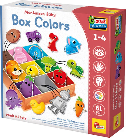 Montessori Babybox Farben