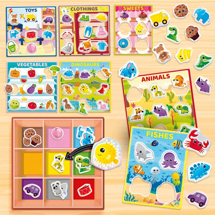 Montessori Babybox Farben