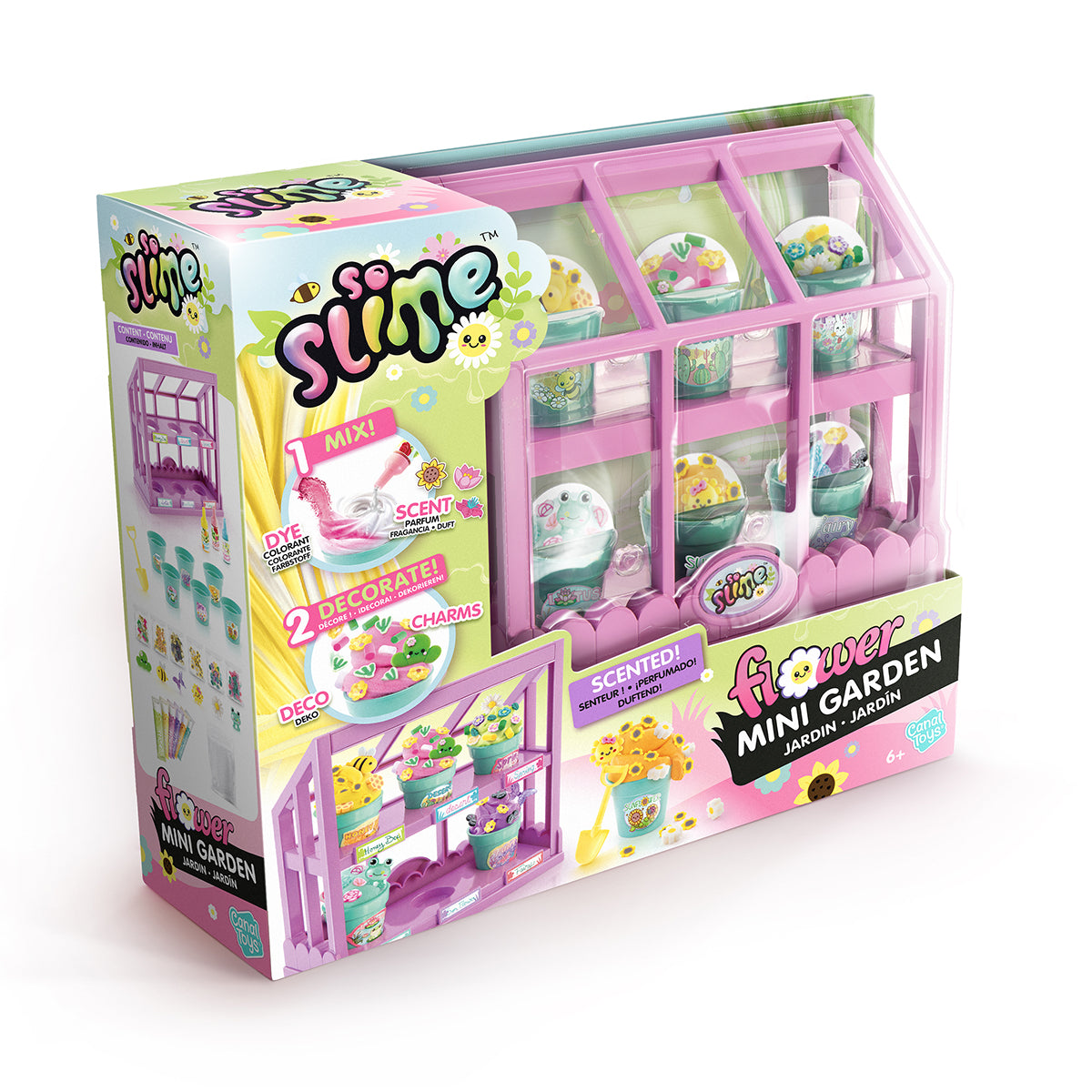 So Slime DIY Kreativ-Set: Das Blumen-Gewächshaus