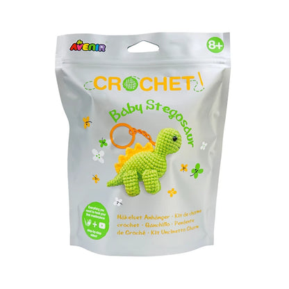 Kit de charme crochet Stégosaure